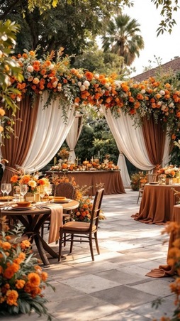 إليكِ الألوان الأكثر شيوعاً في حفلات الزفاف بموسم الخريف